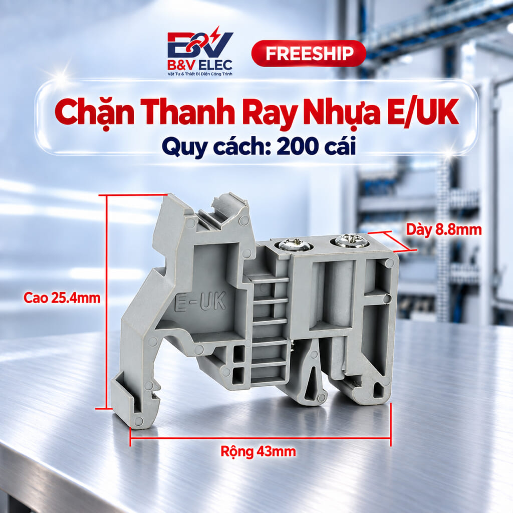 Chặn thanh ray E/UK