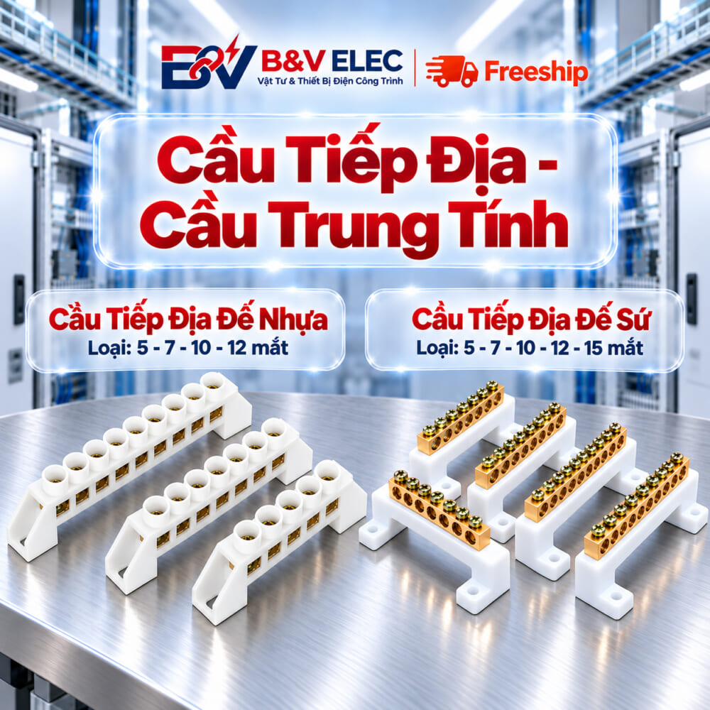 CẦU TIẾP ĐỊA - CẦU TRUNG TÍNH